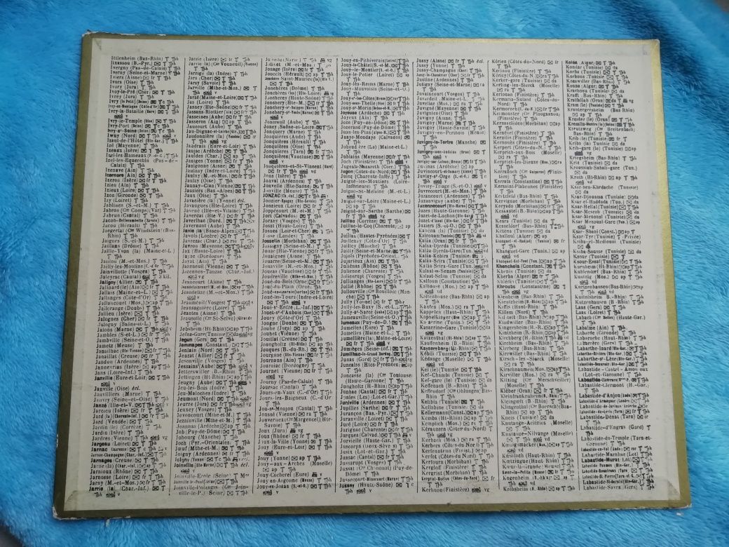 XX w. II wojna światowa - Almanach francuskiej poczty 1944 rok