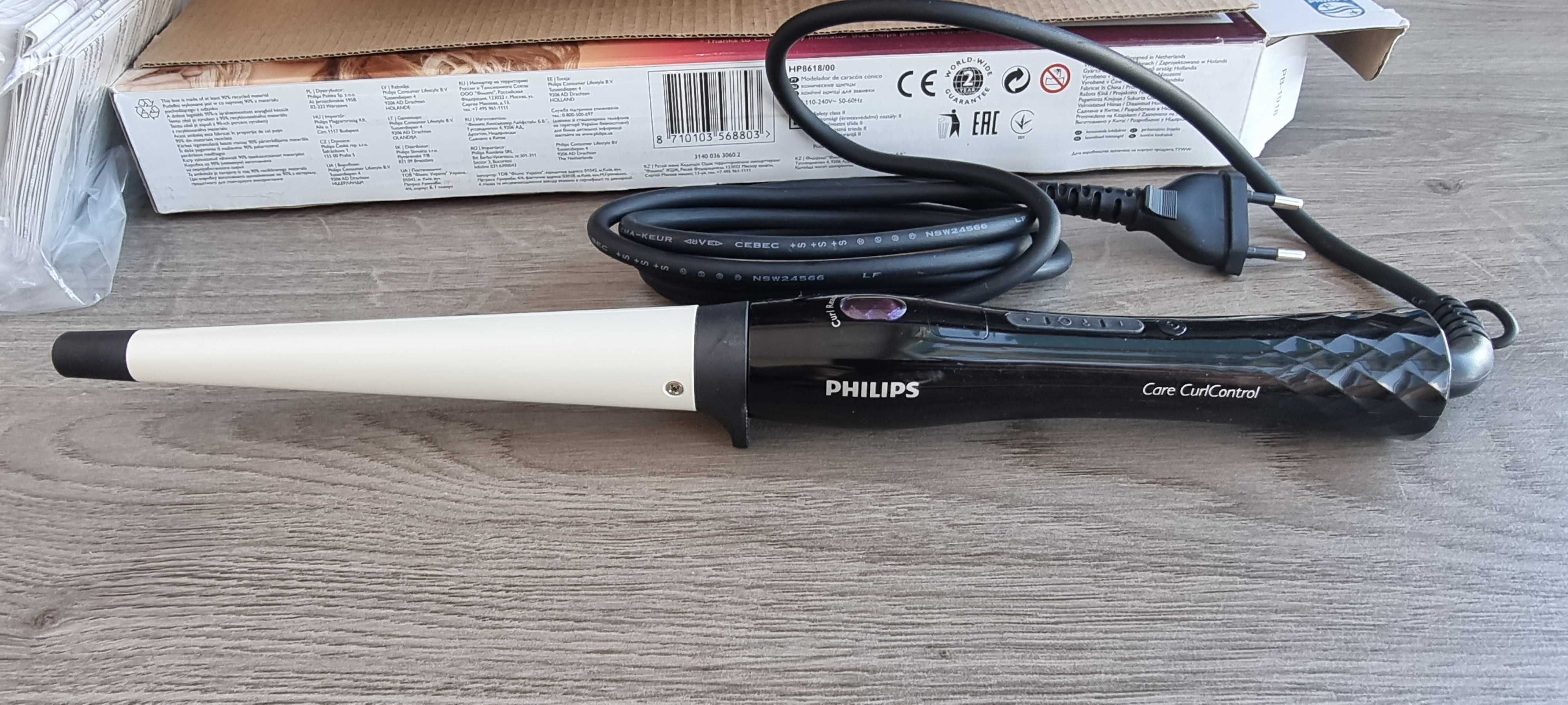 Плойка PHILIPS Care CurlControl HP8618 состояние НОВОЙ