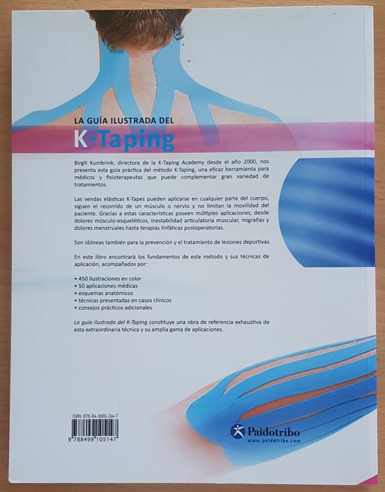 Livro Guía Ilustrada del K-Taping
Principios básicos, técnicas, indica