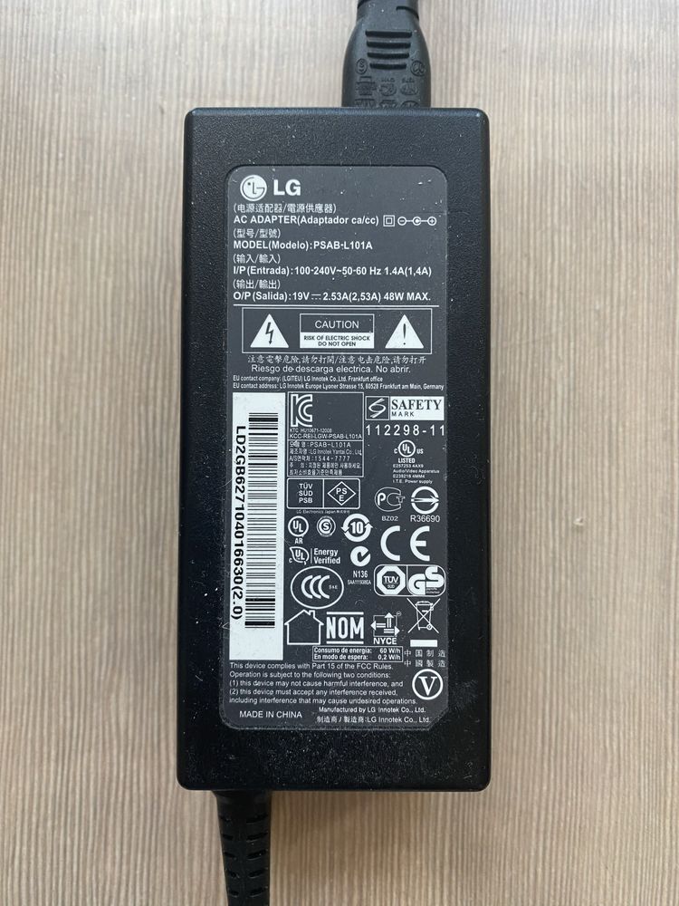 Monitor LG z funkcją TV