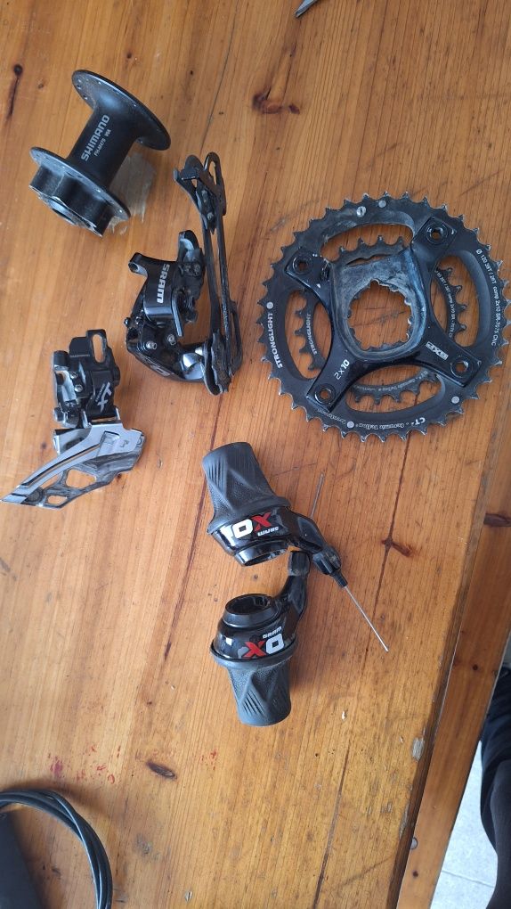 Material bicicleta BTT diverso
