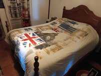 Cama de casal madeira pinho