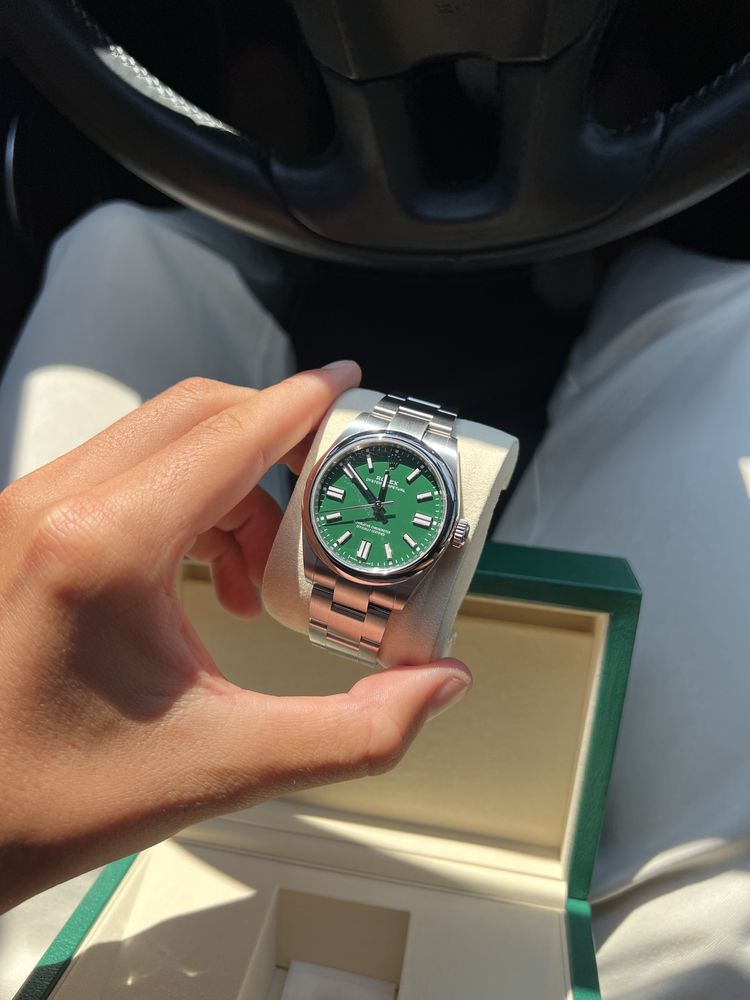 Rolex Oyster Perpetual 41 – Mostrador Verde