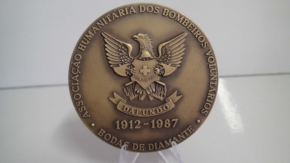 Medalha em Bronze Bombeiros Voluntários Dafundo