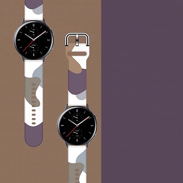 Strap Moro opaska do Samsung Galaxy Watch 46mm silikonowy pasek branso