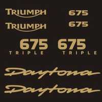 Triumph Triple 675 kit autocolantes
