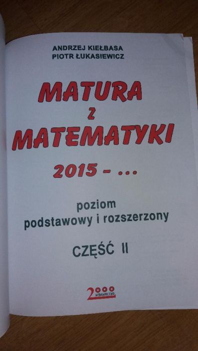 Matura z matematyki część 1