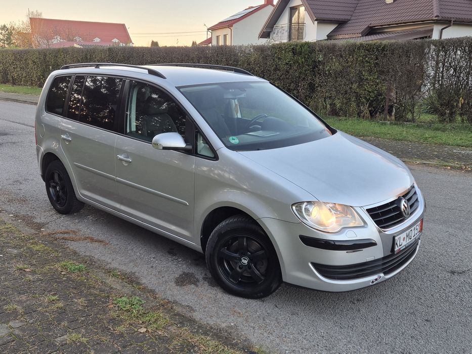 VW TOURAN LIFT 1.9 TDI OPŁACONY Z Niemiec Klima Elektryka Alu Stan BDB