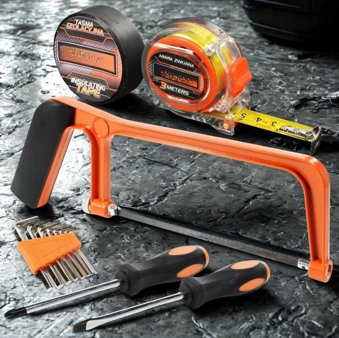 XXL Mocny Zestaw Narzędzi 100 EL Walizka Narzędziowa Do Majsterkowania