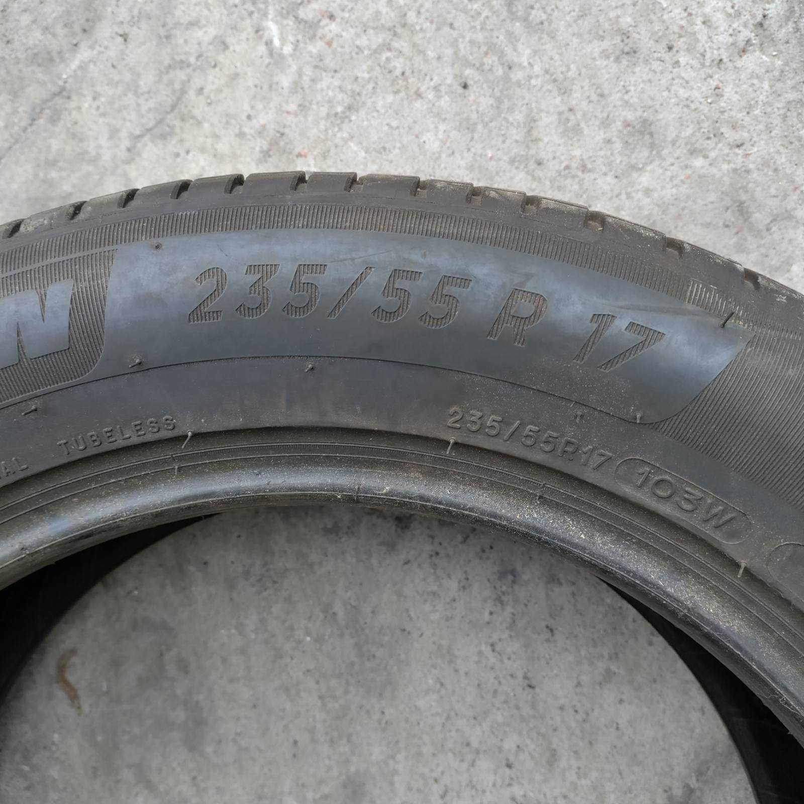 Літні шини MICHELIN 235/55 Р17 2020 року.