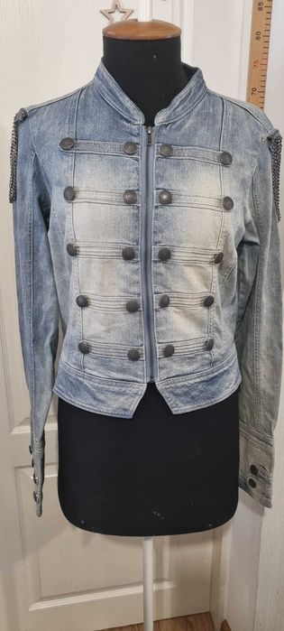 Винтажная джинсовая куртка