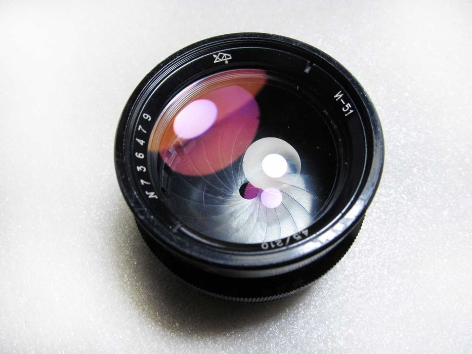 Объектив Индустар-51. Об'єктив Індустар-51. Для ФКД, микроскопов МБС