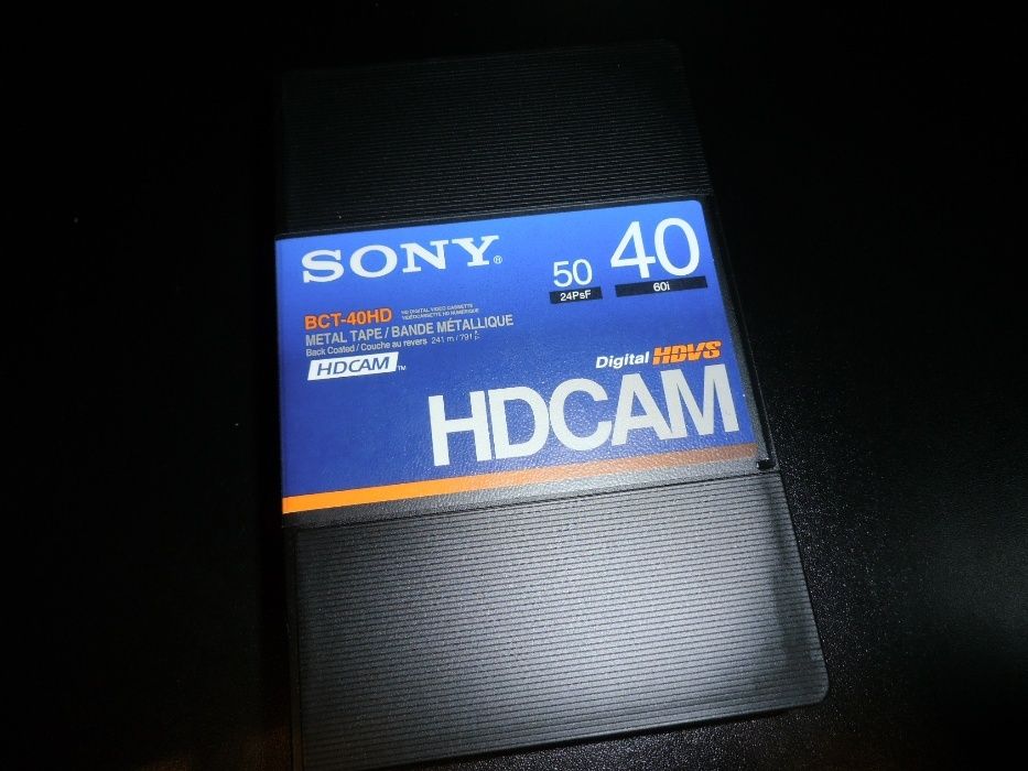 Новые видеокассеты HDCAM Sony BCT-40HD есть 100 штук