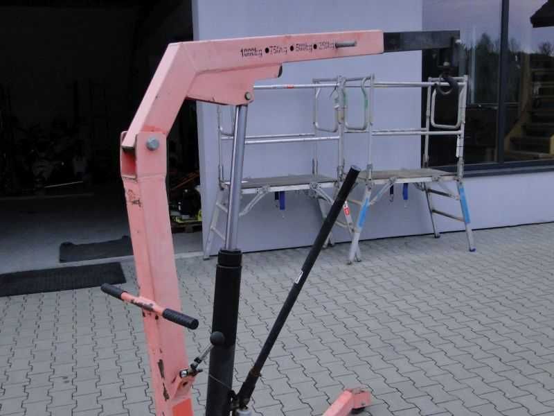 Podnośnik warsztatowy HYDRAULICZNY do silników MASZYN itp. Germany