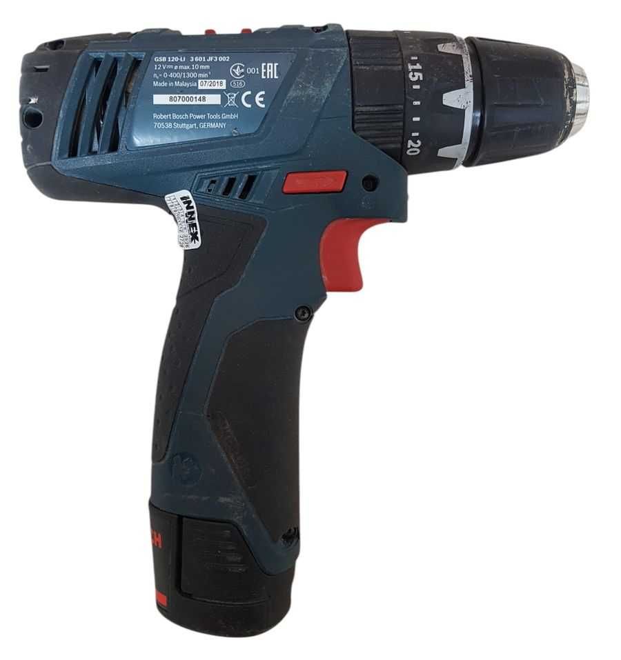 Wkrętarka BOSCH GSB 120- LI 2 Akumulatory