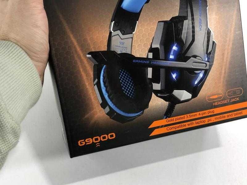Навушники KOTION EACH Gaming with LED G9000 Aux USB