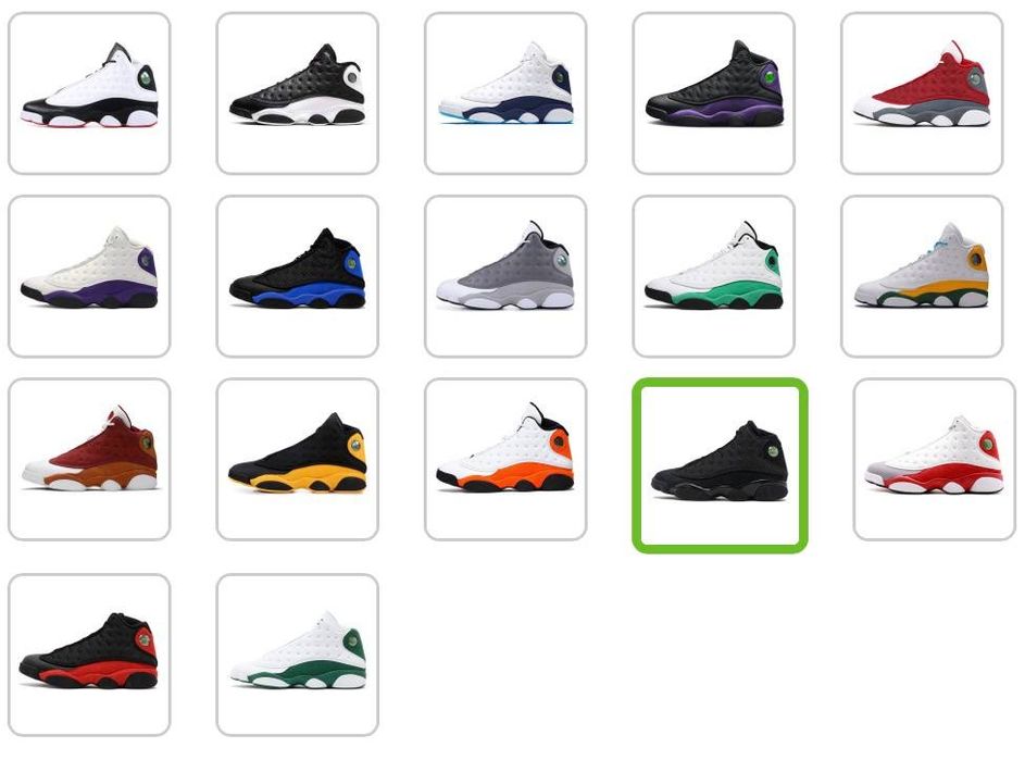 Jordan 13. Размер: 40-47