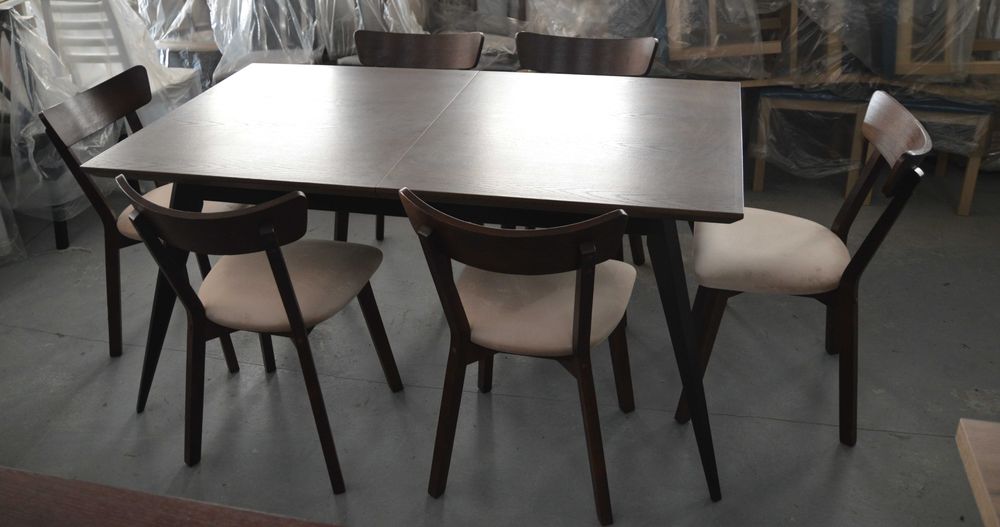 NOWY STÓŁ od 160 cm do 240 cm + 6 krzeseł -> WYPRZEDAŻ Producent