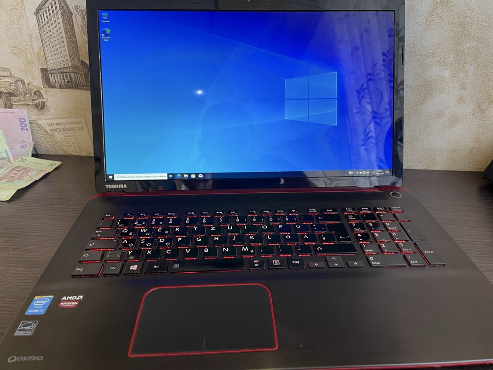Игровой Toshiba qosmio X70 R9 = GTX 950