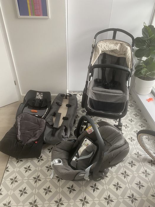Wózek bugaboo cameleon 3 3w1 + baza i śpiworki