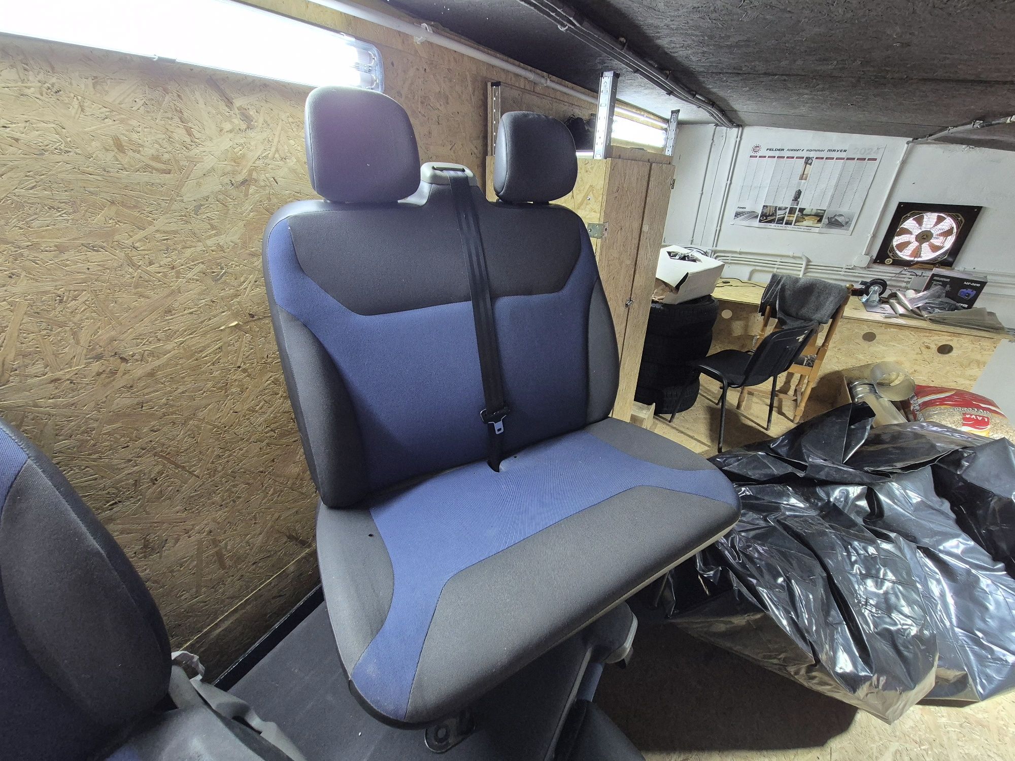 Fotele Renault trafic