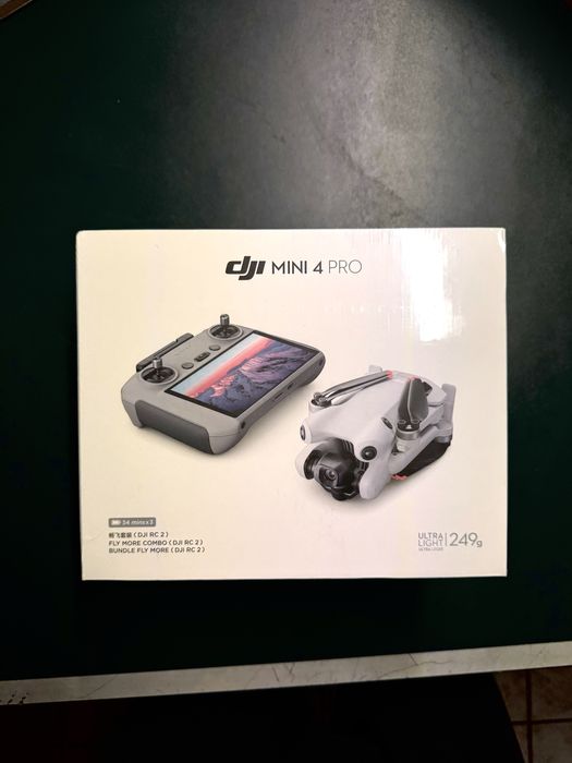 *nowy* zaplombowany DJI Mini 4 Pro Fly More Combo 3 baterie