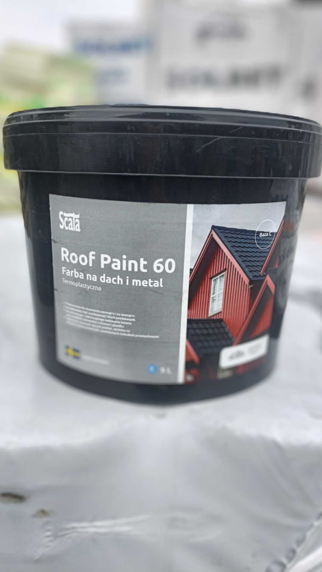 Scala ROOF PAINT 60 - baza C kolor transparentny do barwienia 9L