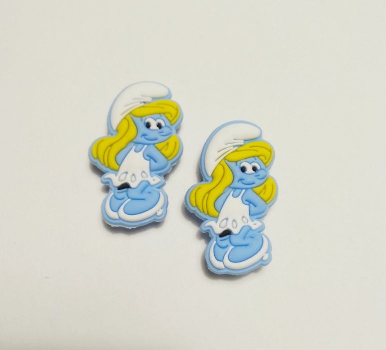 Pins dos Smurfs para crocs ou pulseiras