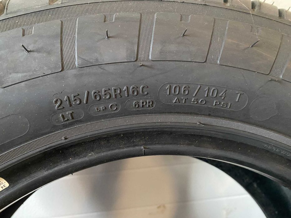 4x 215/65 R.16C 106/104T Michelin Agilis51 lato DEMO 2024