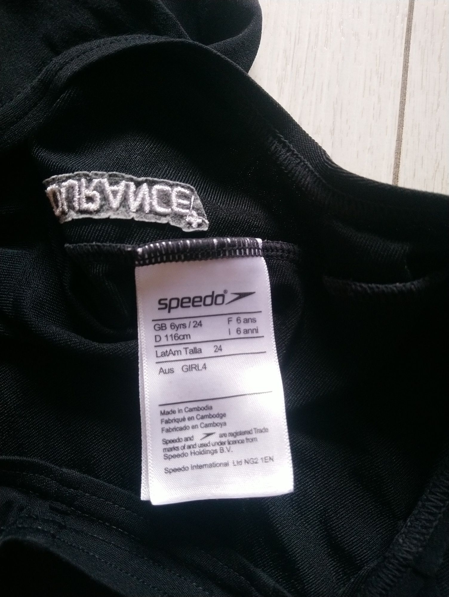 Спортивний купальник Speedo на 6 років