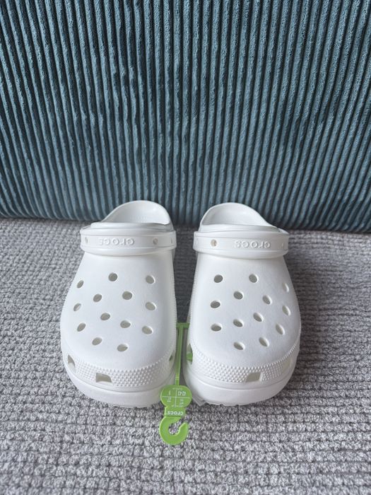 Klapki damskie Crocs Classic Platform r. 42-43 11 NOWE Białe