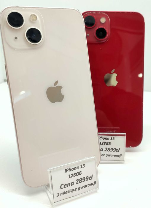 (nowa dostawa 22.09.2025) Telefon Apple iPhone 13 128GB