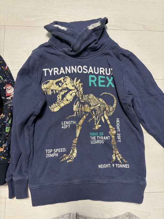 Набір одягу на хлопчика 122-128см - штани hm, кофта next, реглан