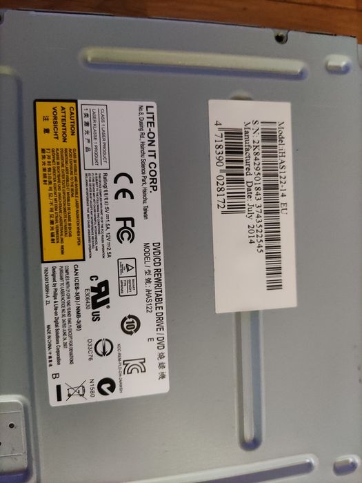 Nagrywarka DVD Liteon Multi iHAS122
