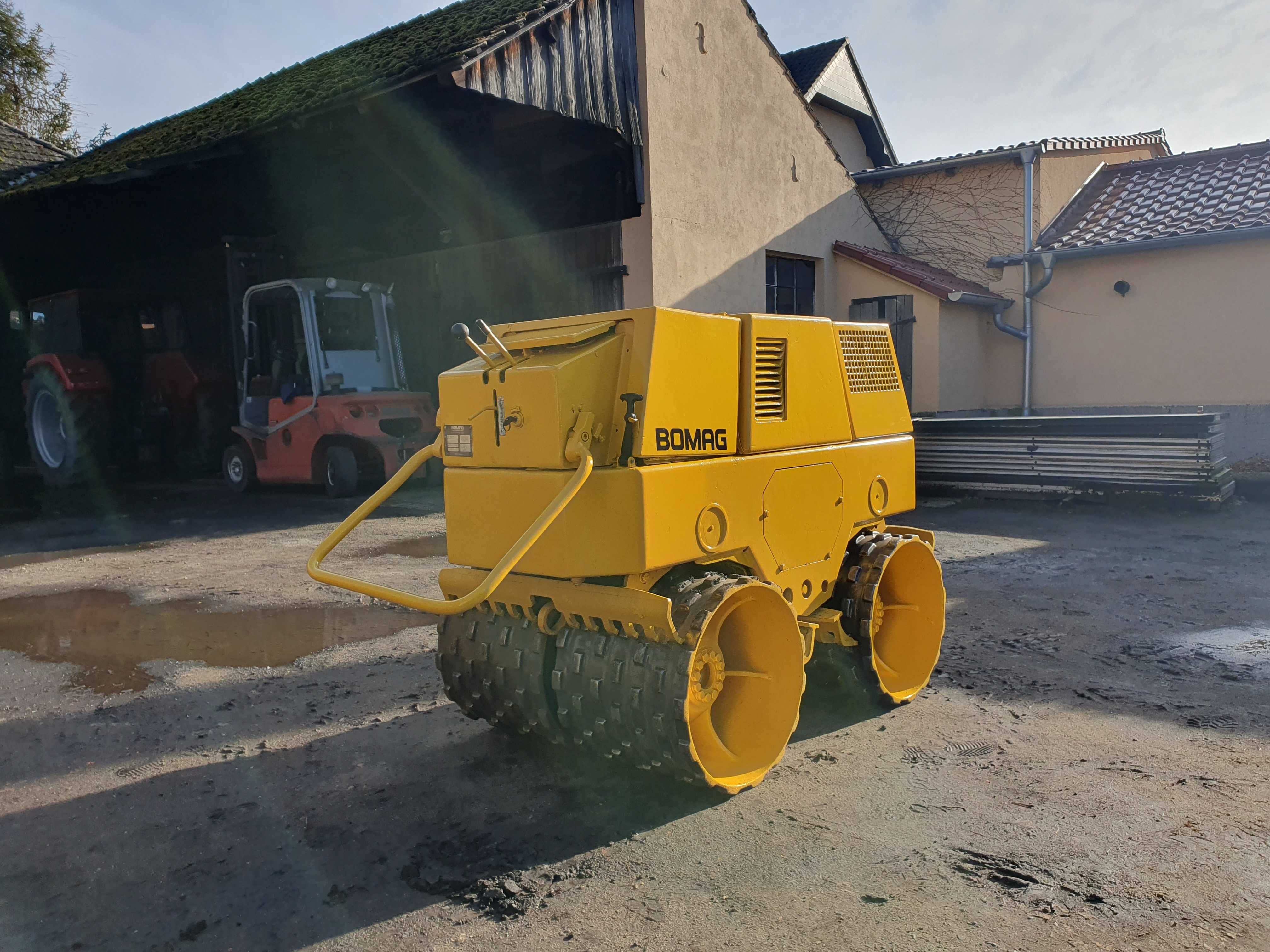 BOMAG BW 850 T Walec okołkowany z wibracją ubijak płyta zagęszczarka