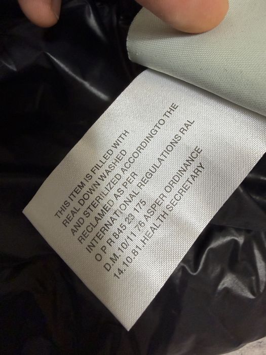 Kamizleka puchowa moncler vintage