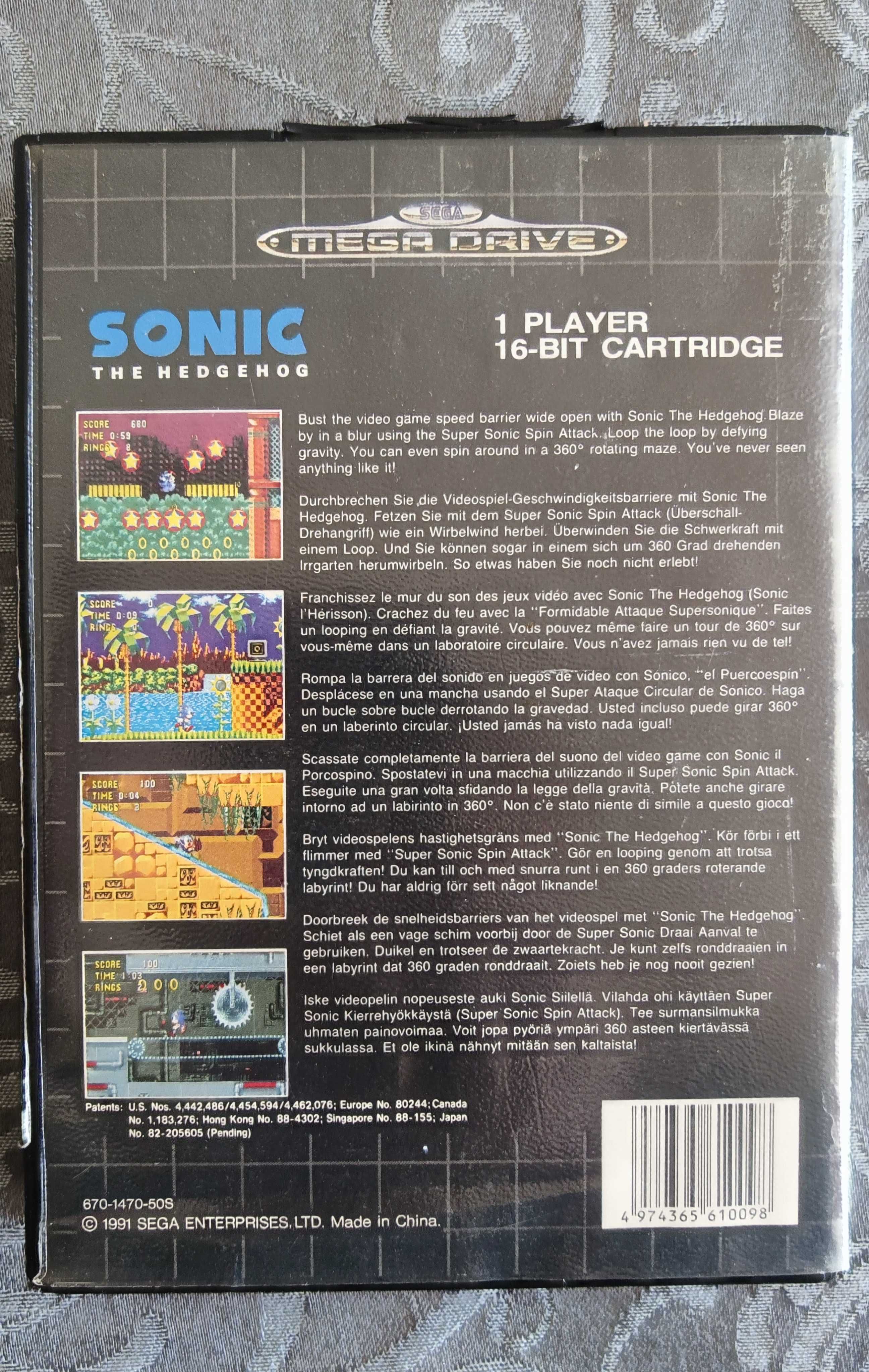 Sonic Mega srive