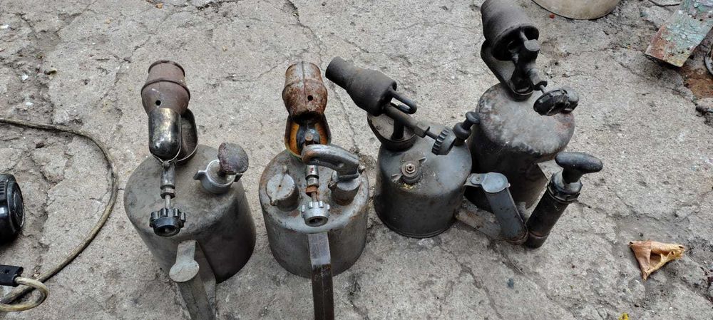 Лампа паяльна радянських часів