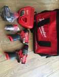 Zestaw Milwaukee M12 Okazja . FID 2 I FPD3 plus baterie