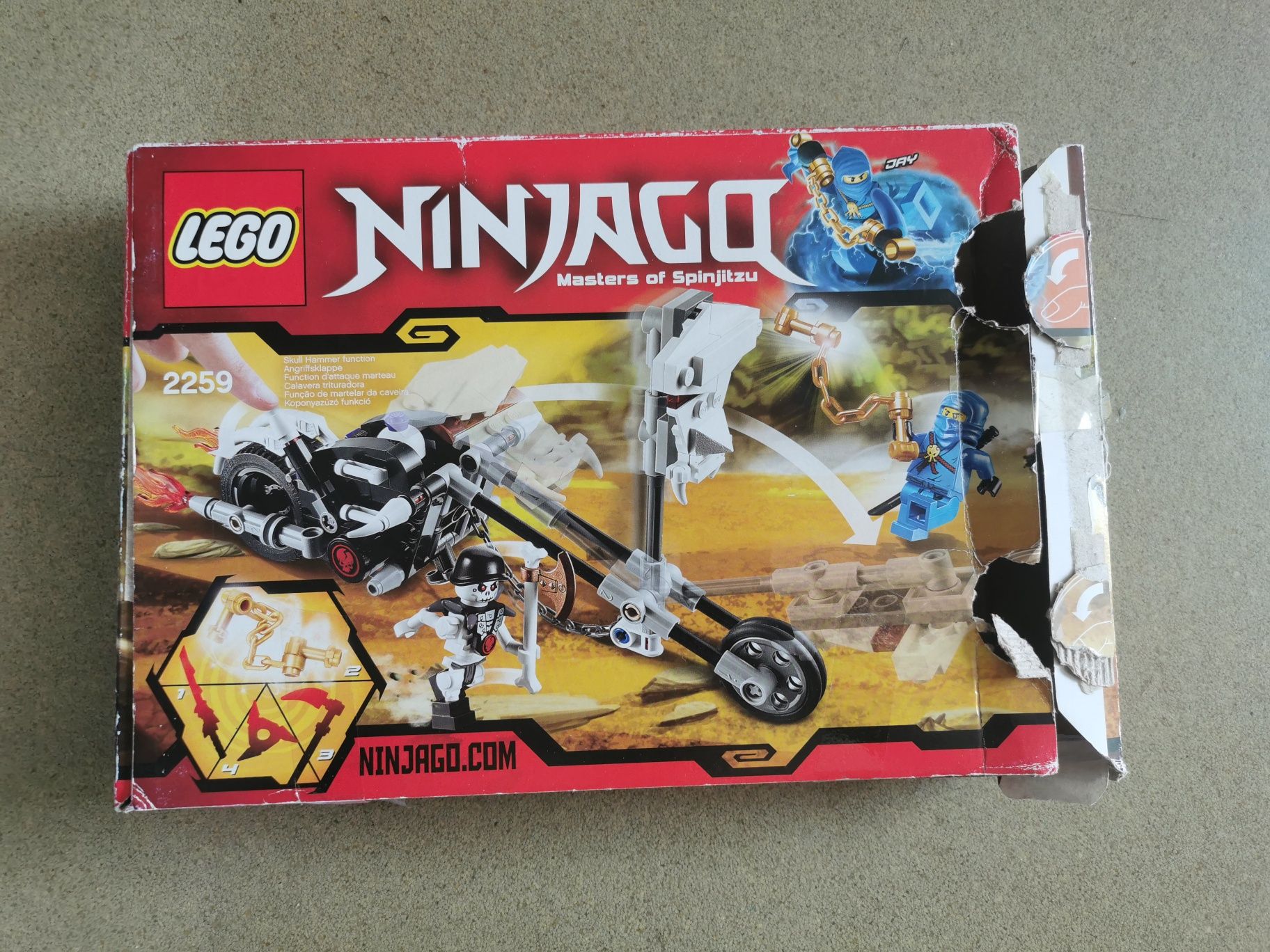 Klocki lego zestaw Ninjago nr 2259
