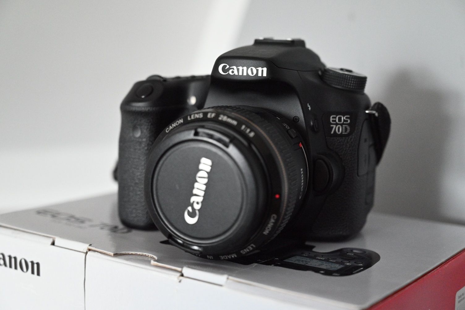 Aparat Canon Eos 70D+3obiektywy
