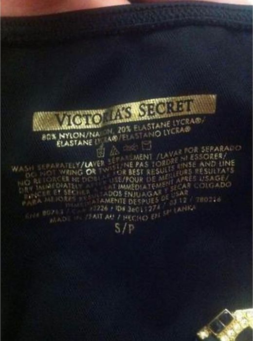 Шик вінтажний чорний купальник victoria secret з золотими пряжками s