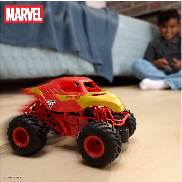 Monster Jam Marvel Iron Man RC Monster Truck Монстер Джем оригінал