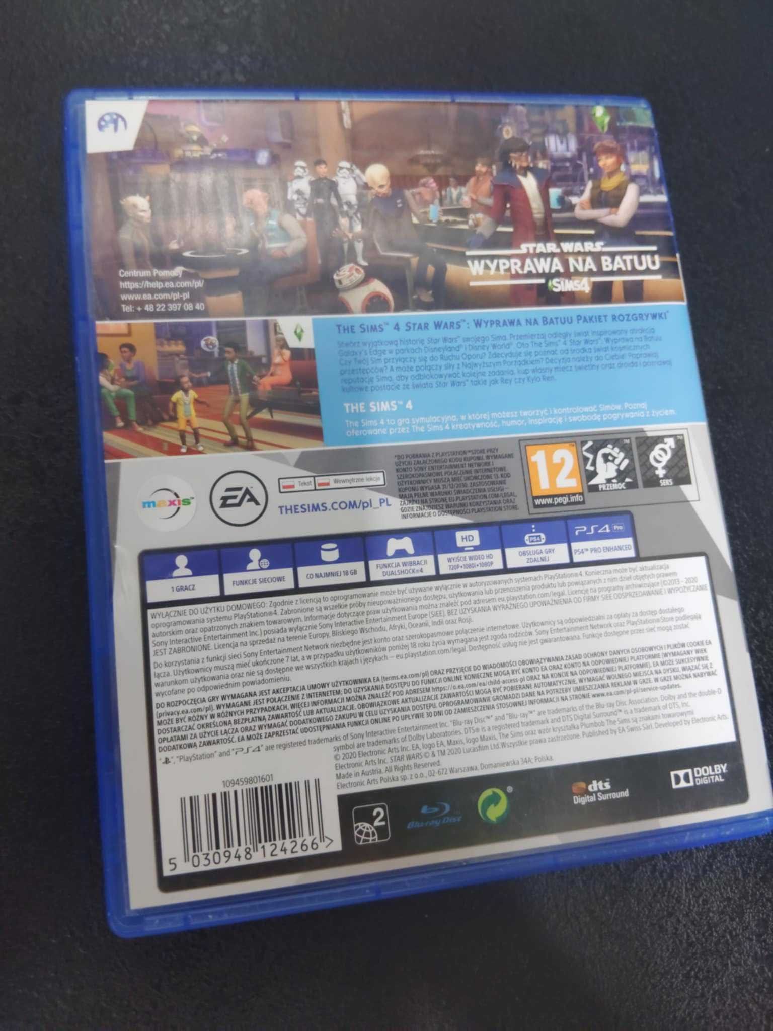 The Sims 4 PS4 Polskie napisy są w grze ps4 i ps5 PL gra