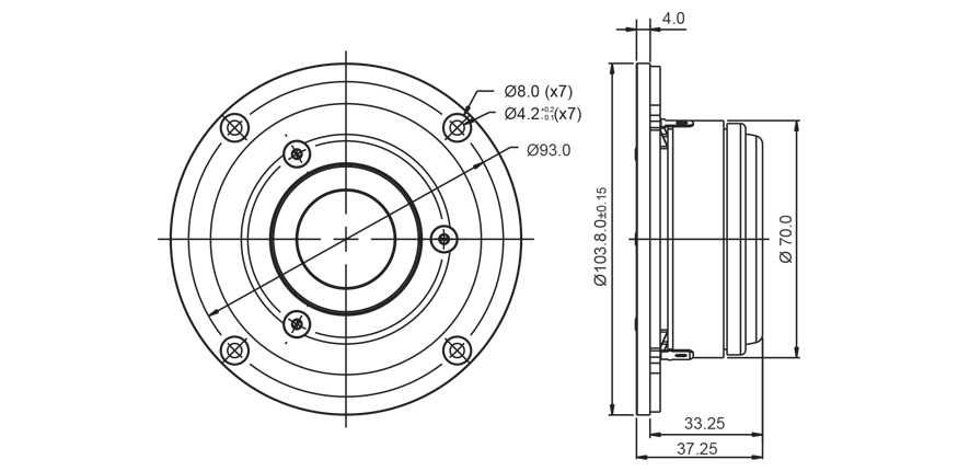 NOWY głośnik wysokotonowy SB Acoustics SB29RDAC-C000-4 DIYaudio -22%