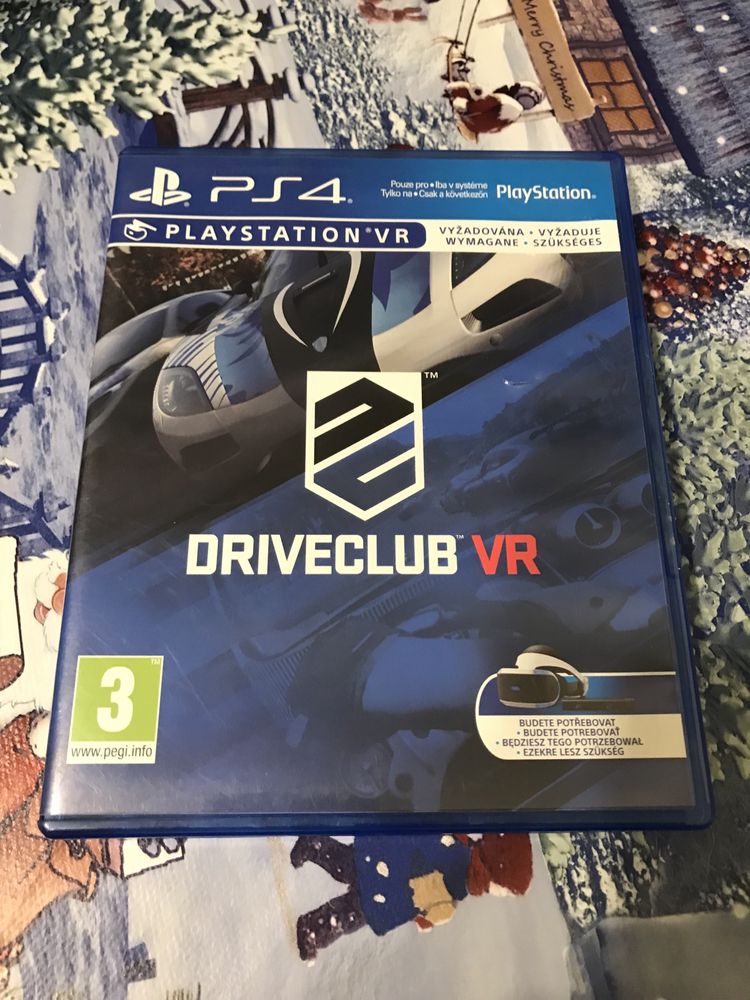 Driveclub VR gra na ps4 gogle gry playstation dobre ceny