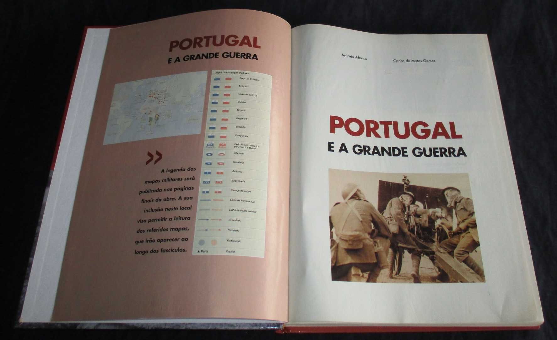 Livro Portugal Grande Guerra 1914 a 1918 Aniceto Afonso Carlos