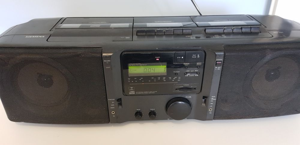 Radiomagnetofon z CD SIEMENS boombox