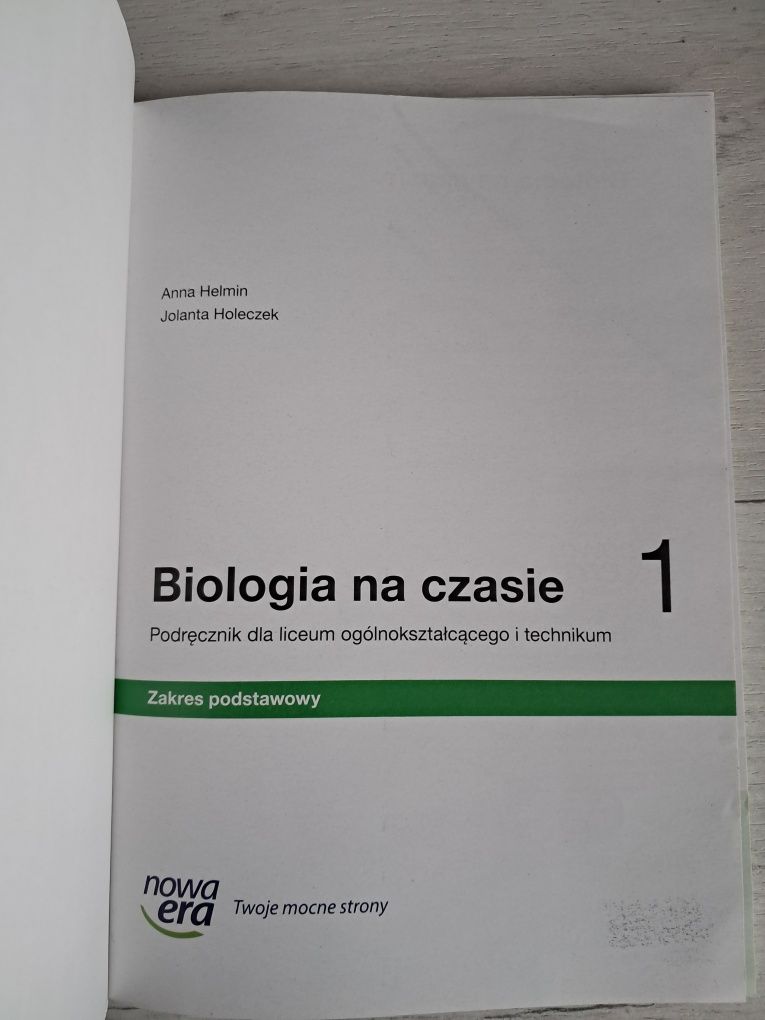 Biologia na czasie 1