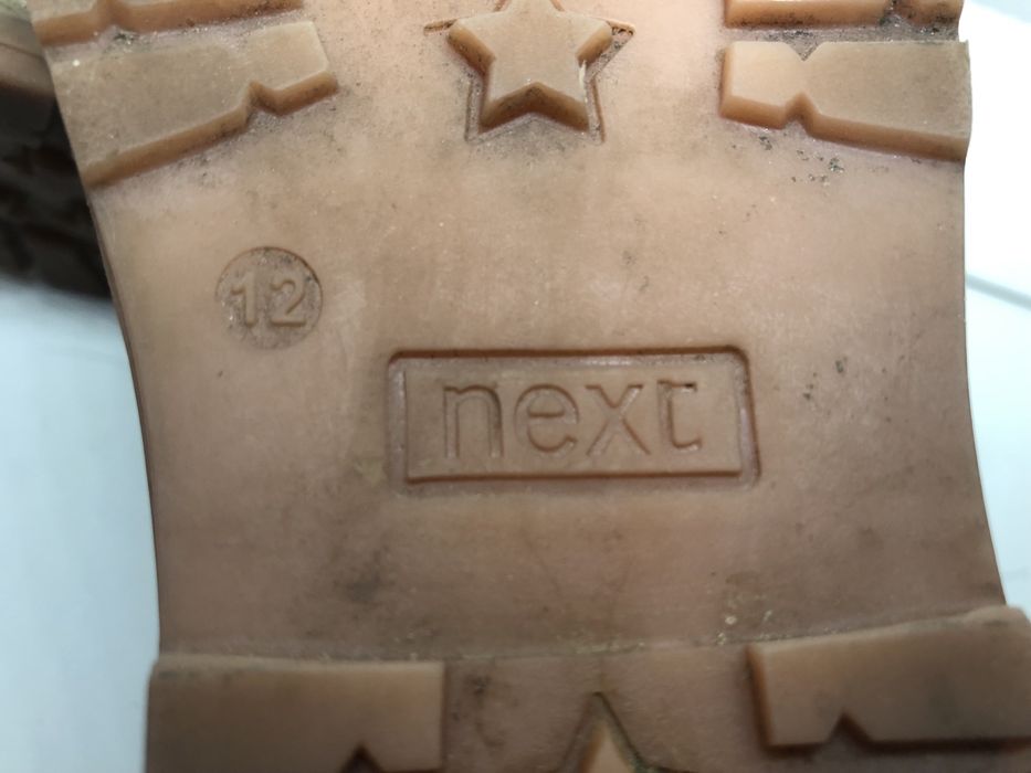 NEXT зимние ботинки на липучке.